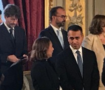 Aussenminister Luigi Di Maio Und Innenminister Lamorgese (Bild: Carlo Marino)