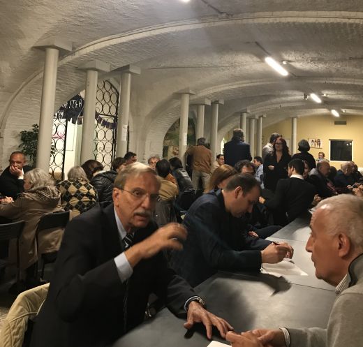 Iftar-Feier in der Kirche Sankt Paul in den Mauern Rom